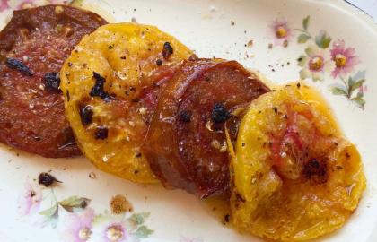 Xào cà chua ngon trong bơ